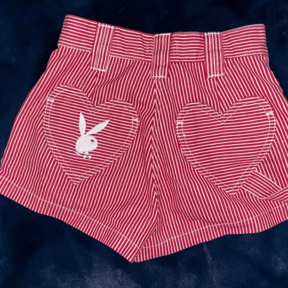 Pacsun playboy red white